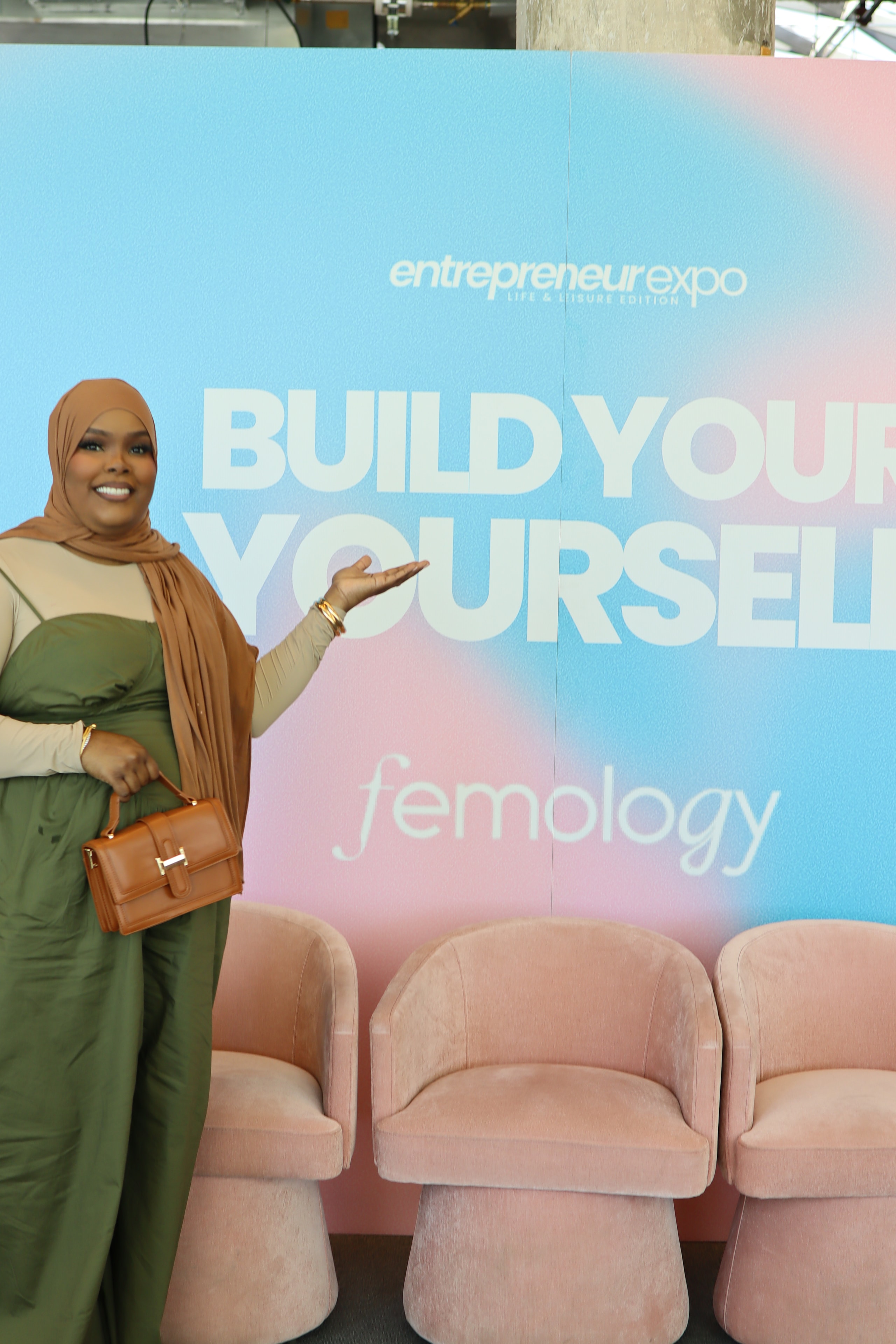 BNB Cosmetics founder Bianca at Femology event